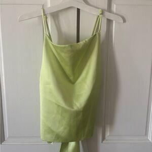 Zara Light Green Camisole Top